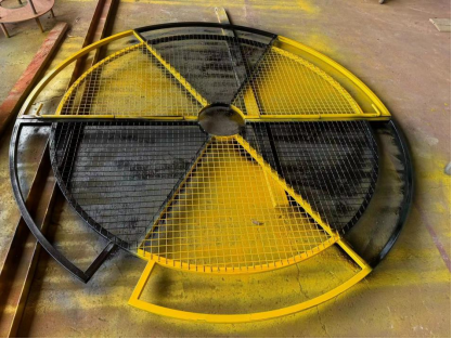 孔口防護（噴漆）